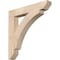 Ekena Millwork Thorton Slat Smooth Bracket, Douglas Fir, 3 1/2"W x 24"D x 24"H BKT04X24X24THR06SDF - alternate 1